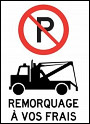 remorquage à vos frais