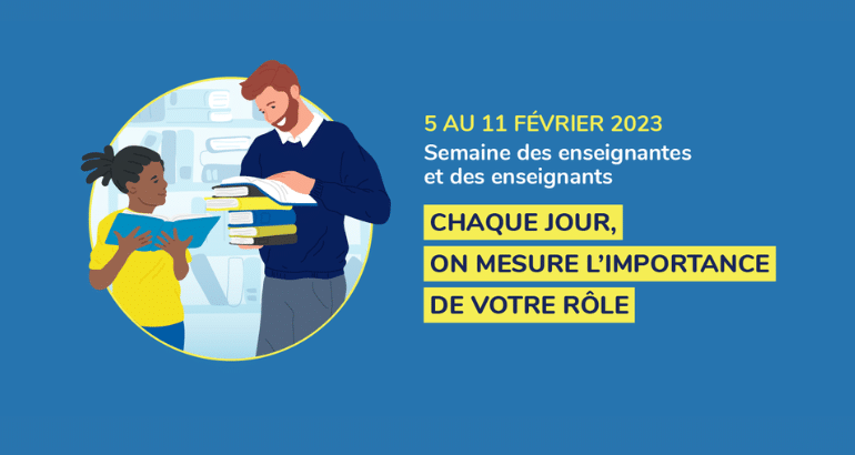 Semaine des enseignantes et des enseignants 2023