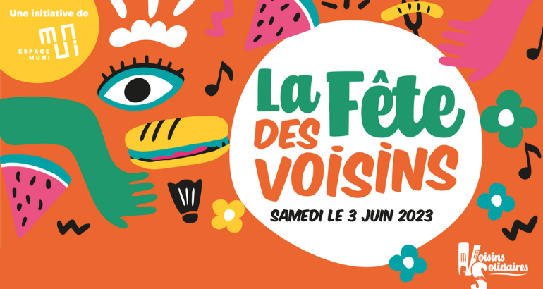 McMasterville vous invite à organiser une Fête des voisins le 3 juin!