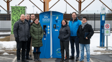 McMasterville est heureuse d’inaugurer sa toute nouvelle station de remplissage de lave-glace