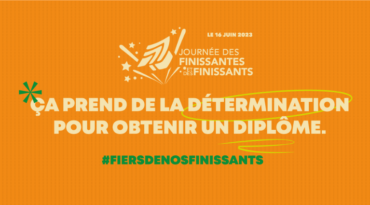 Unissons-nous pour célébrer nos finissantes et nos finissants!