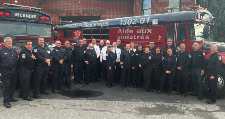 L’Association des pompiers auxiliaires de la Montérégie (APAM) célèbre 25 ans de service à la communauté