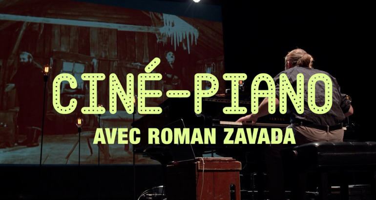 Un concert gratuit à McMasterville pour les Journées de la culture : Ciné-piano avec Roman Zavada!