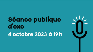 Séance d’information publique d’exo le 4 octobre