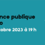 Séance d’information publique d’exo le 4 octobre