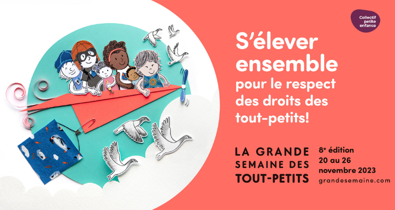 La Grande semaine des tout-petits du 20 au 26 novembre