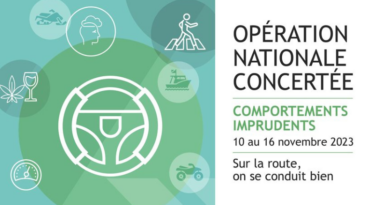 Opération nationale concertée visant les comportements imprudents