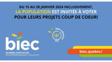 Le public est invité à voter pour son projet coup de cœur aux BIEC de la Montérégie!