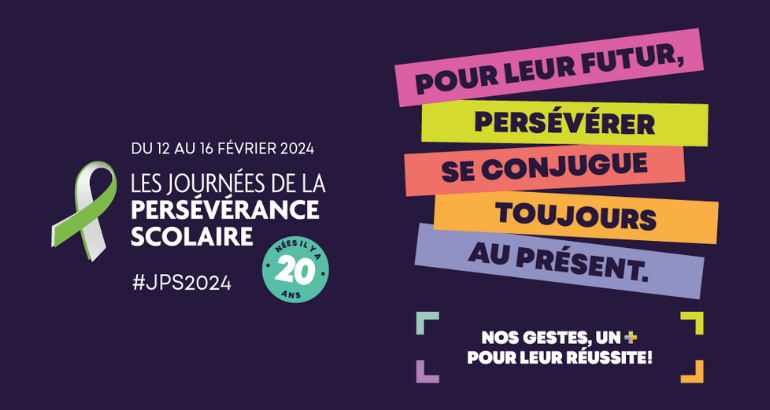 Les Journées de la persévérance scolaire 2024