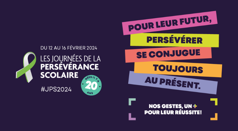 Les Journées de la persévérance scolaire 2024