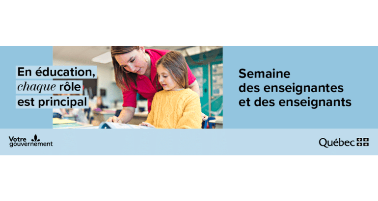 Semaine des enseignantes et des enseignants 2024