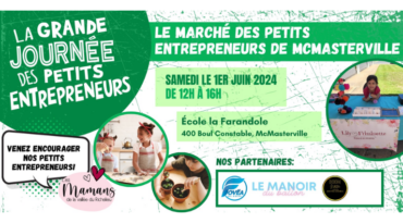 Appel aux jeunes de la vallée du Richelieu : inscris-toi à La grande journée des petits entrepreneurs!