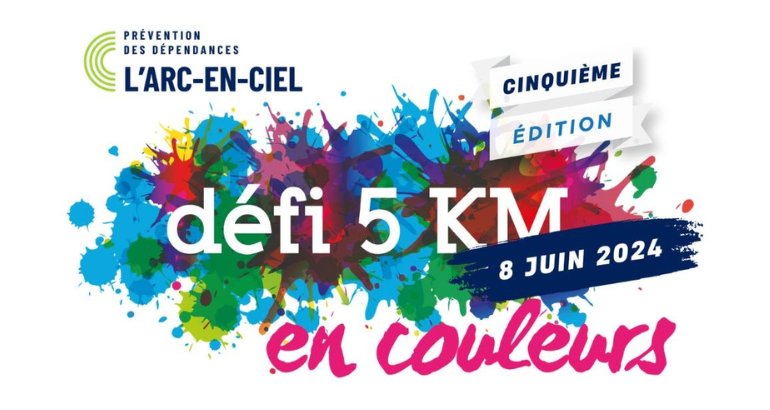 Participez à la 5e édition du Défi 5km en couleurs!