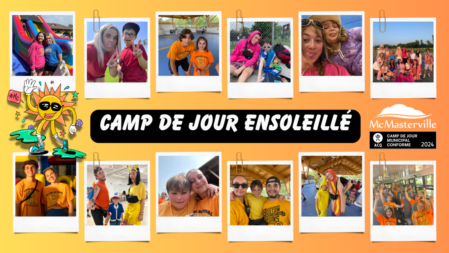 Camp de jour et activités ⋆ Ville de McMasterville