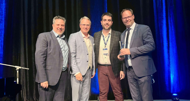 L’atelier mobile zéro émission de McMasterville remporte le prix coup de cœur du jury au Sommet international de l’innovation en villes médianes 2024