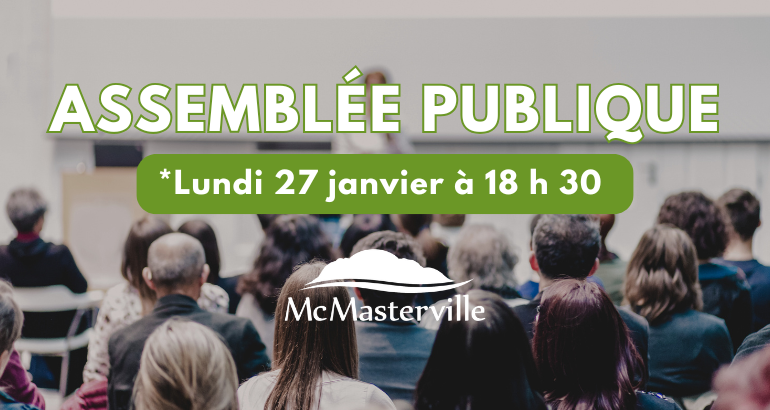 Assemblée publique le lundi 27 janvier : Présentation d’un premier projet de résolution