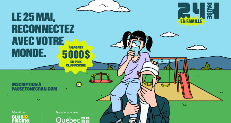 Participez au défi 24h de PAUSE en famille ce dimanche!