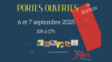 La Route des Arts du Richelieu invite le public à ses portes ouvertes les 6 et 7 septembre