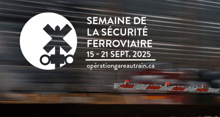 Semaine de la sécurité ferroviaire 2025