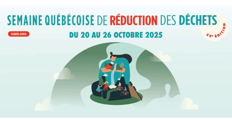 Semaine québécoise de réduction des déchets 2025