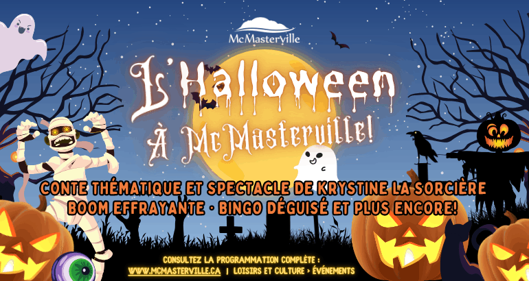 Célébrez l’Halloween à McMasterville!