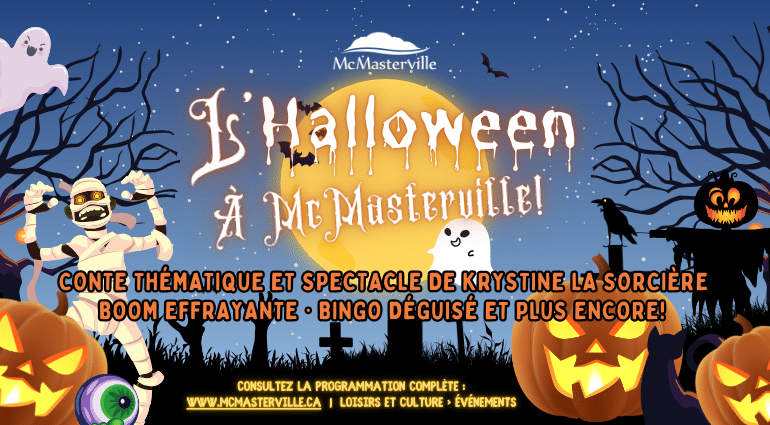 Célébrez l’Halloween à McMasterville!