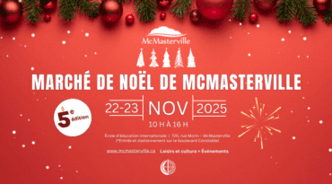 McMasterville vous invite à la 5e édition de son Marché de Noël!