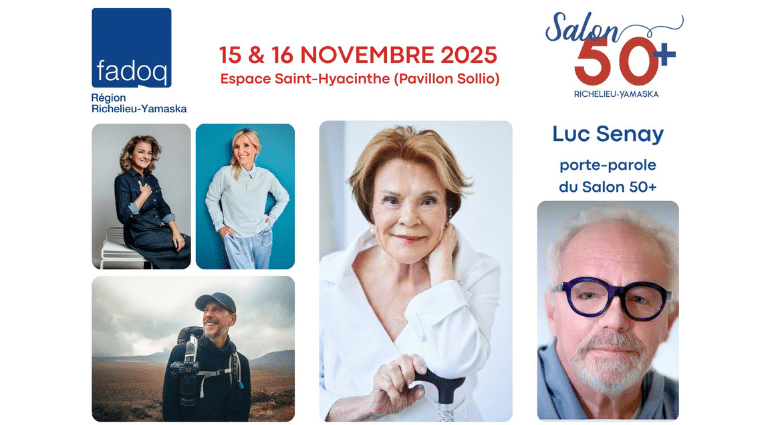 Participez à la 16e édition du Salon 50+ de la FADOQ Richelieu-Yamaska