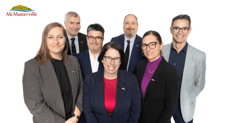 Assermentation du nouveau conseil municipal de McMasterville 2025-2029