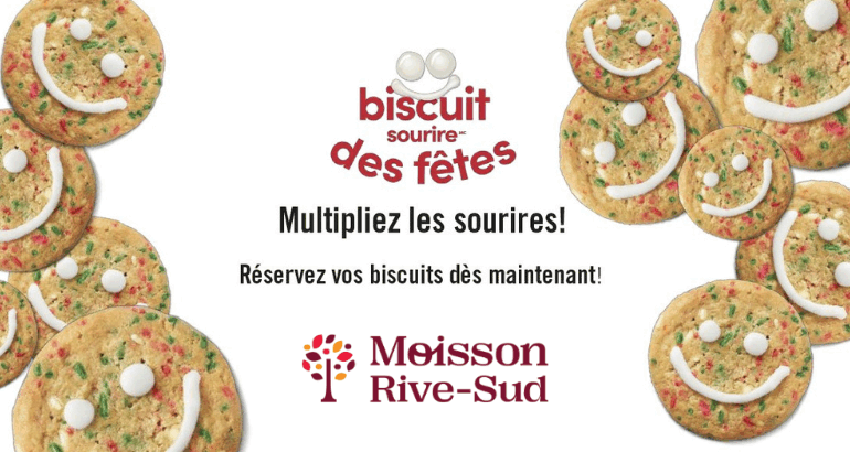 Bénévoles recherchés pour la campagne Biscuit sourire au profit de Moisson Rive-Sud