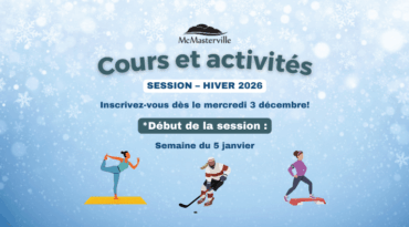 Programmation d’activités et période d’inscription – Hiver 2026