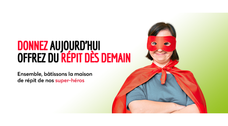 La Fondation l’Intermède lance la campagne #UneMaisonPourLeRépit pour compléter la nouvelle Maison de répit