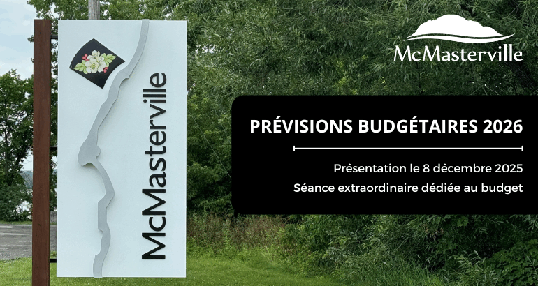 Adoption du budget 2026 : un budget équilibré, une hausse limitée du compte de taxes et des investissements ciblés