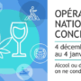 Opération nationale concertée – Alcool ou drogues, on ne conduit pas!