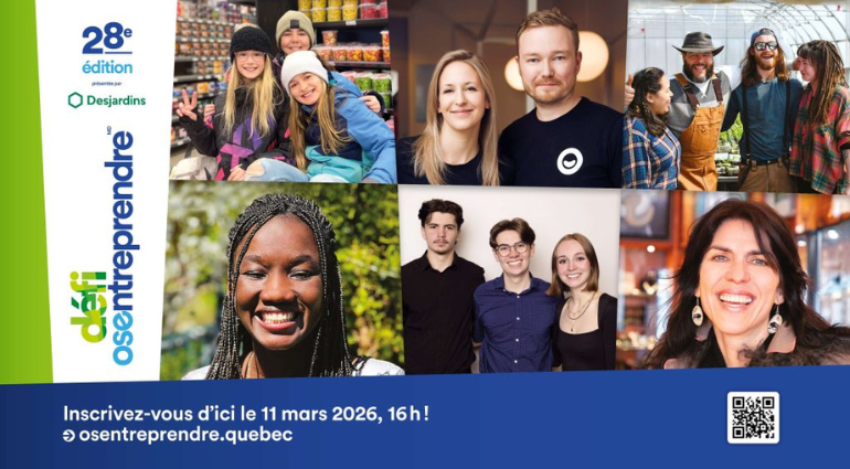 Participez à la 28e édition du Défi OSEntreprendre!