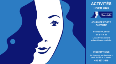 Programmation du Centre de femmes l’Essentielle – Hiver 2026