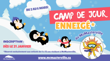 Retour du camp de jour Enneigé pour la semaine de relâche scolaire 2026