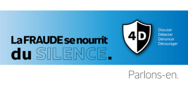 Mois de la prévention de la fraude : La fraude se nourrit du silence. Parlons-en.