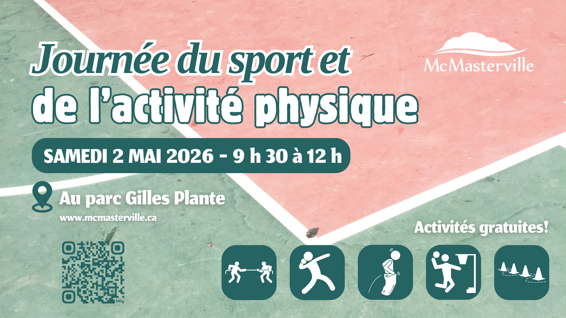 McMasterville célèbre la Journée nationale du sport avec une olympiade
