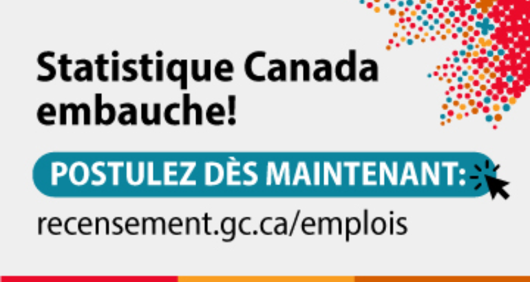 Recensement de 2026 : joignez-vous à l’équipe de Statistique Canada!