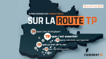 Semaine nationale des travaux publics 2026 : Sur la route TP
