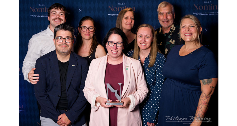McMasterville remporte un prix Distinction au Gala Nomina