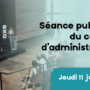 Exo : Séance publique annuelle du conseil d’administration le 11 juin