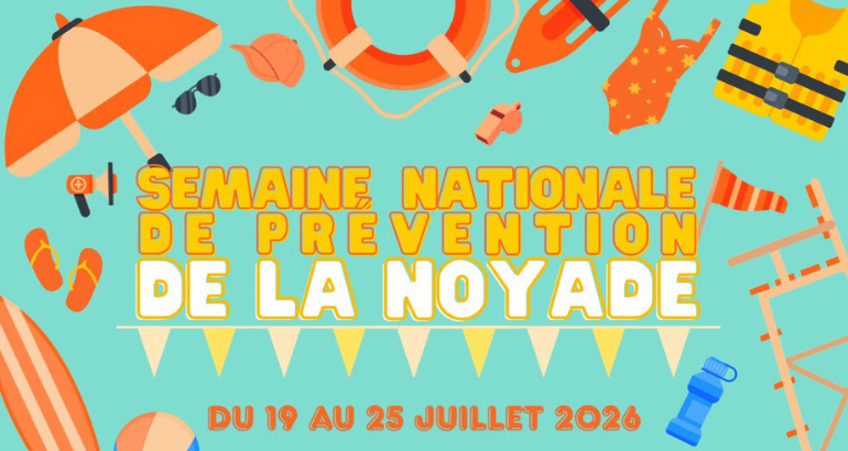 Semaine nationale de prévention de la noyade 2026