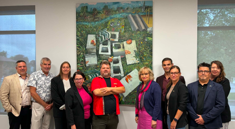 McMasterville accueille une œuvre de l’artiste David Lafrance, en collaboration avec le MBAMSH