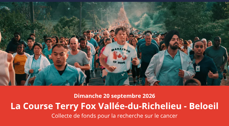 La Course Terry Fox de la Vallée-du-Richelieu 2026