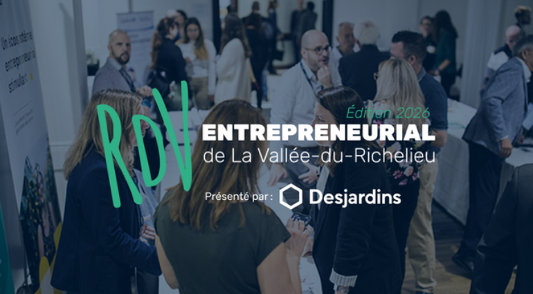 Le RDV entrepreneurial de La Vallée-du-Richelieu est de retour le 1er octobre 2026